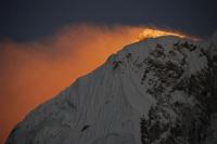 Everest Close Up Sunset From Gorak Shep