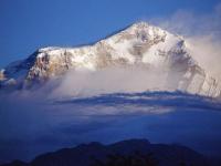 Dhaulagiri Sunrise Close Up From Chitre