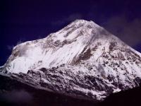 Dhaulagiri Close Up From Choya